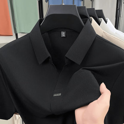 Everyday Comfort Mens Polo Shirt Short Sleeve Summer Top