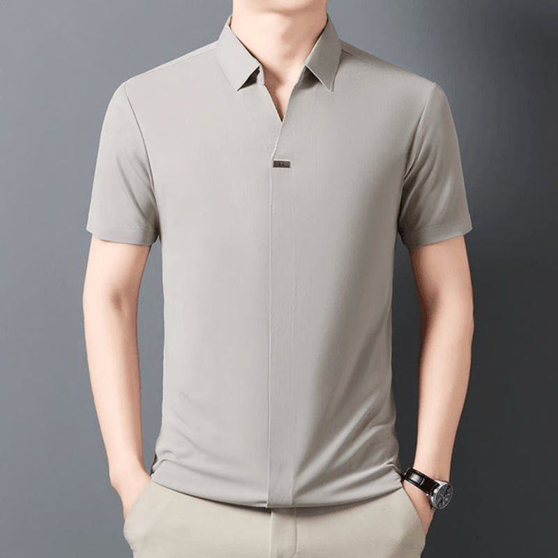 Everyday Comfort Mens Polo Shirt Short Sleeve Summer Top