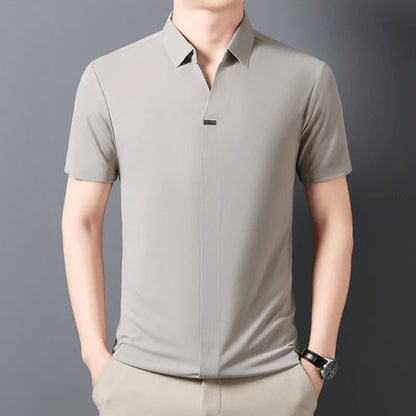 Everyday Comfort Mens Polo Shirt Short Sleeve Summer Top